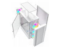 GEMBIRD Midi Tower Fornax 4000 ARGB biała CCC-FC-4000W - 1244458 - zdjęcie 6